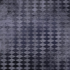 Dark Textured Diamond Grid