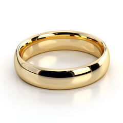 yellow gold ring with diamonds with shadow on a white backgroundA contemporary diamond ring isolated on white backgroundSingle diamond wedding ring on white background

