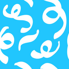 Abstract scribble seamless pattern 