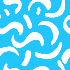 Abstract scribble seamless pattern 