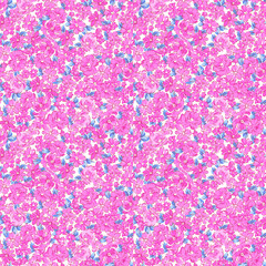Delicate pink floral pattern for vibrant textiles and backgrounds, a romantic and cheerful design evoking spring and summer vibes for apparel and decor