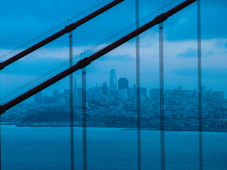 4k View Over San Francisco, California