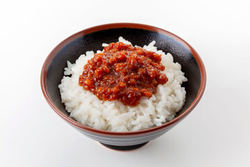 もろみ味噌とご飯