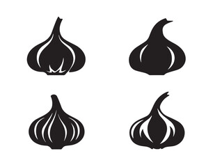 Beautiful garlic bulb variation featuring bold clean silhouette style