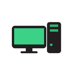 Computer Desktop System Icon