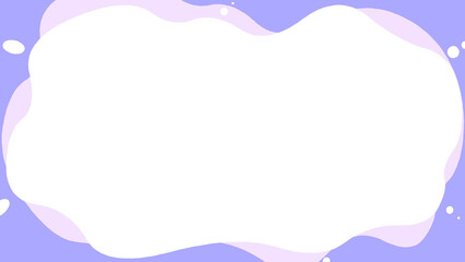 ふわふわとしたフレームの背景