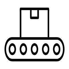 A conveyor belt background