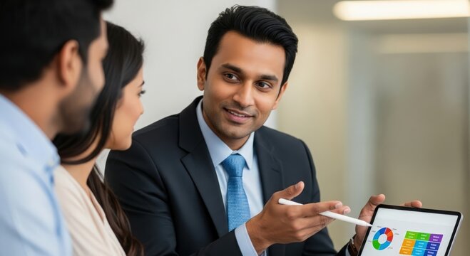 Indian mortgage advisor guiding clients through home loan solutions