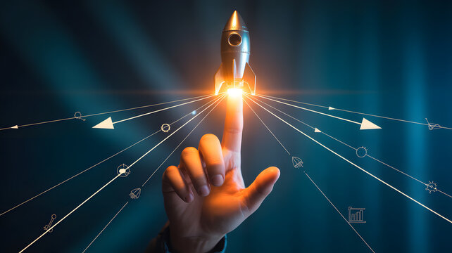 Launch your business to new heights with a single touch, unlocking innovative growth and success through strategic vision and cutting-edge technology