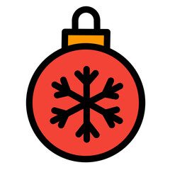 Christmas Ornament Red