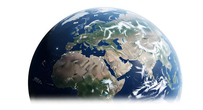 Planet Earth View from Space - Powered by Adobe