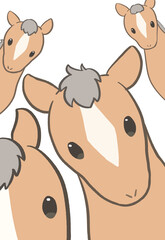 2026年午年年賀状素材_8