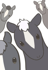 2026年午年年賀状素材_17