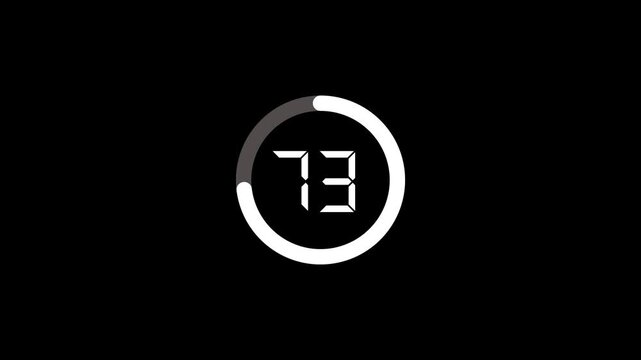 Progress white circular waiting download or upload network update. Circle loading bar.