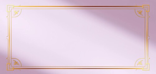 Elegant, minimalist blank certificate border design,  scroll,  diploma