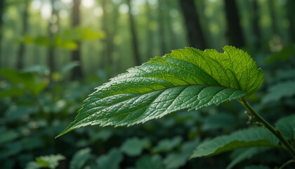 green leaves of a tree