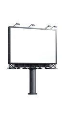 Obraz premium Billboard blank, square advert space