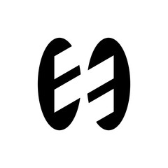 Abstract logo. Logo design. Template elements. Geometric abstract logo