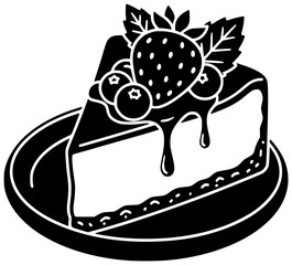 dessert illustration food silhouette delicious logo cake icon sweet outline slice bakery pastry piece birthday cream tasty snack celebration shape women vector graphic background