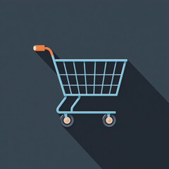 vector shopping cart icon