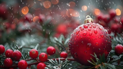 Christmas card background image