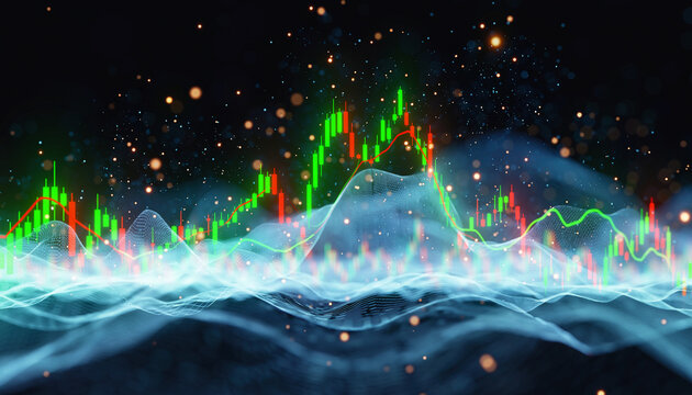 AI Financial Prediction and Investment Risk Visualization