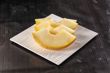 Fresh ripe sweet juicy melon