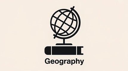 Explore the world with this geography icon, perfect for education, travel, or global business themes in your next project, inspiring learning and adventure