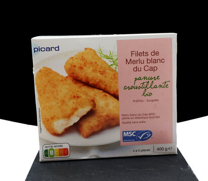 Filets de merlu  pan&eacute;s de chez Picard