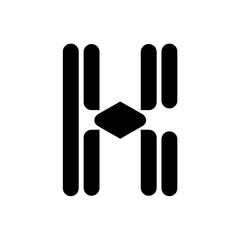 H monogram logo