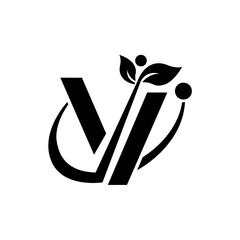 V monogram logo