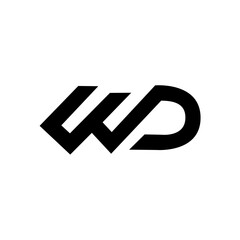 WD monogram logo