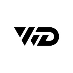 WD monogram logo
