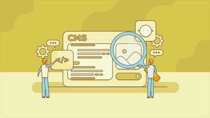 Team of web development agency offers custom CMS platform with advance AI system for site management and content automation. 