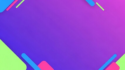 Dynamic abstract purple gradient background with vibrant geometric shapes, perfect for modern digital design concepts and engaging creative content