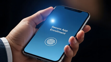 Secure App Enrollment with Biometric Identity Verification