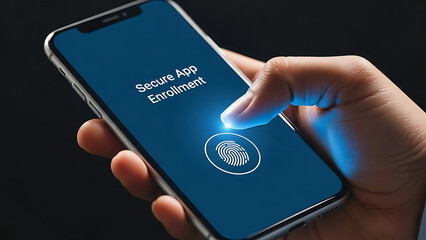 Secure app enrollment, Secure App Enrollment with Biometric Identity Verification