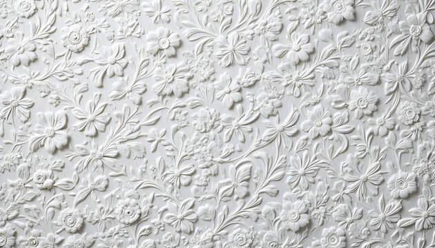 Elegant floral texture with a modern, sophisticated feel for stunning backgrounds and timeless designs, evoking calmness and serenity in creative projects