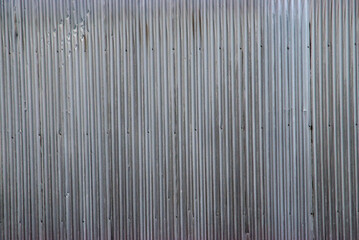 worn corrugated metal