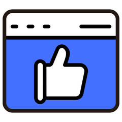 Obraz premium evaluation mixed color icon