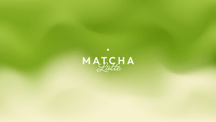Soft abstract green and cream gradient background inspired by a matcha latte, ideal for branding, packaging, and modern design projects.