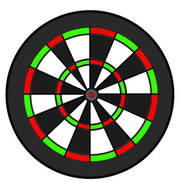 darts target simple illustration
ダーツ　的　イラスト