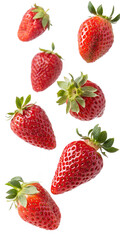 strawberry isolated on white background