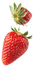 strawberry isolated on white background