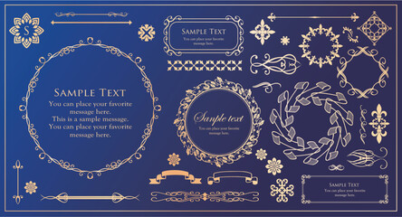 Christmas Frame Decoration Set