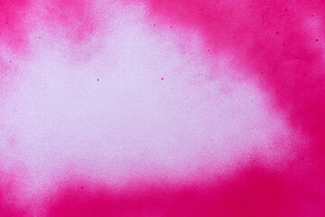 赤のスプレー塗料で描いた背景