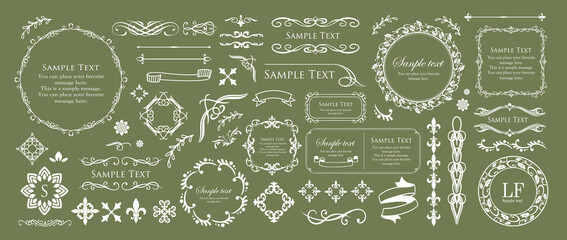 Christmas Frame Decoration Set