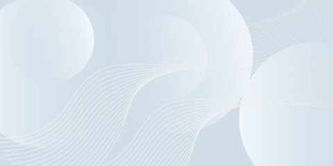 Abstract white geometric shapes background. Modern square lines pattern. Minimal geometric design. Futuristic concept. Suitable for posters, banners, brochures, covers, presentations, websites, vector