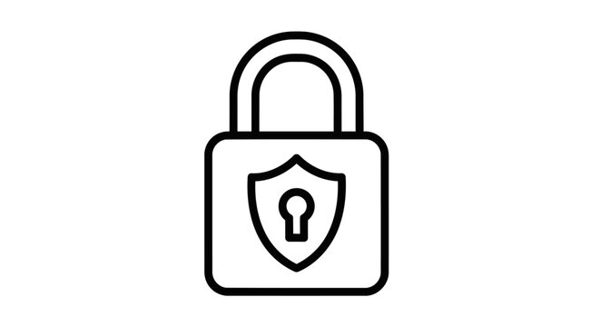 Generic vector file icon representing digital graphics and infinitely scalable artwork format isolated on white background, Vector