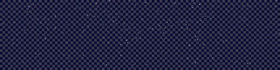 Starry night sky backdrop glowing stars on transparent background for night scenes, cosmic designs, astronomy themes, banners, graphic projects, website. Snow backdrop © Chikichirony